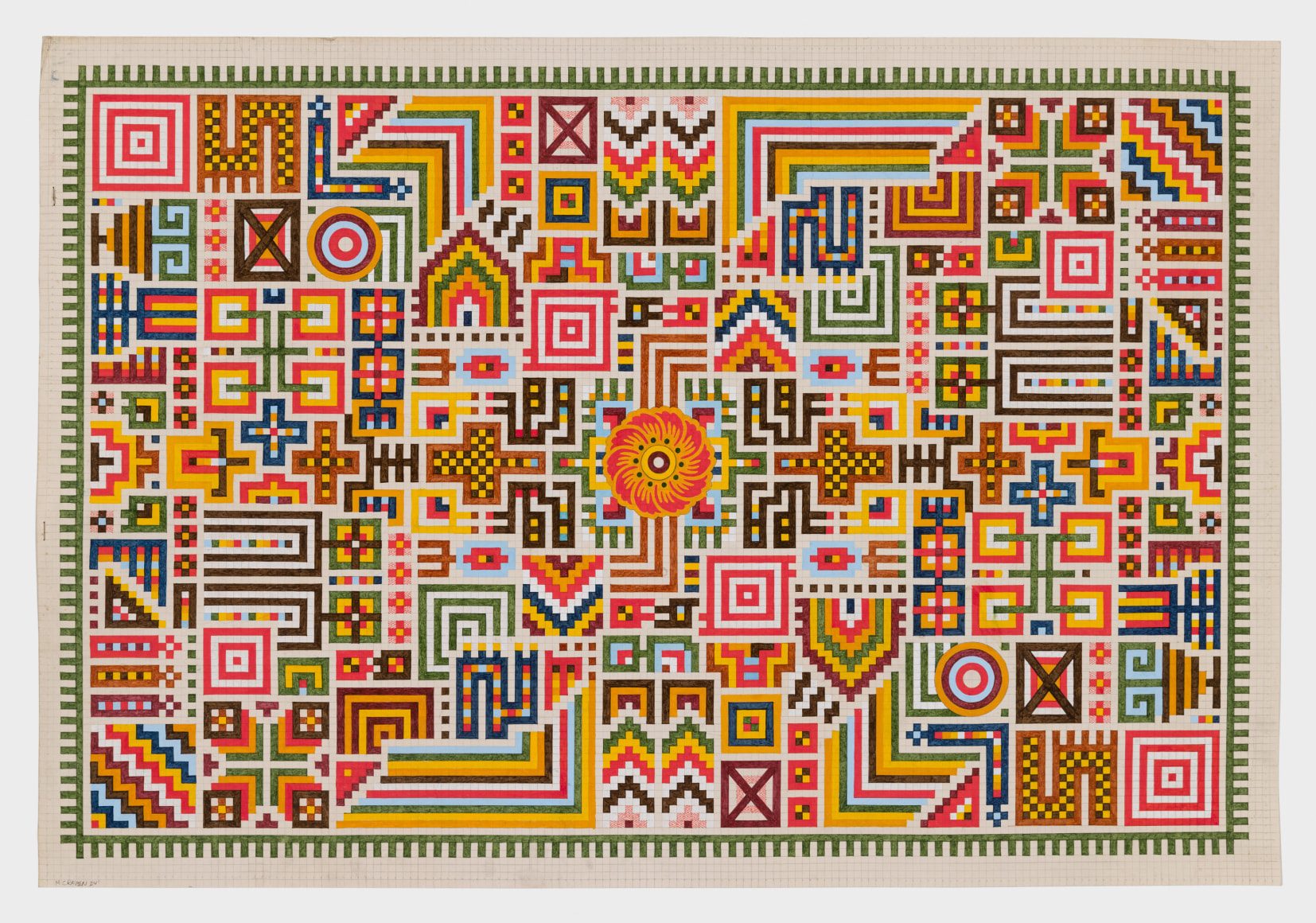 Work on paper by Matthew Craven