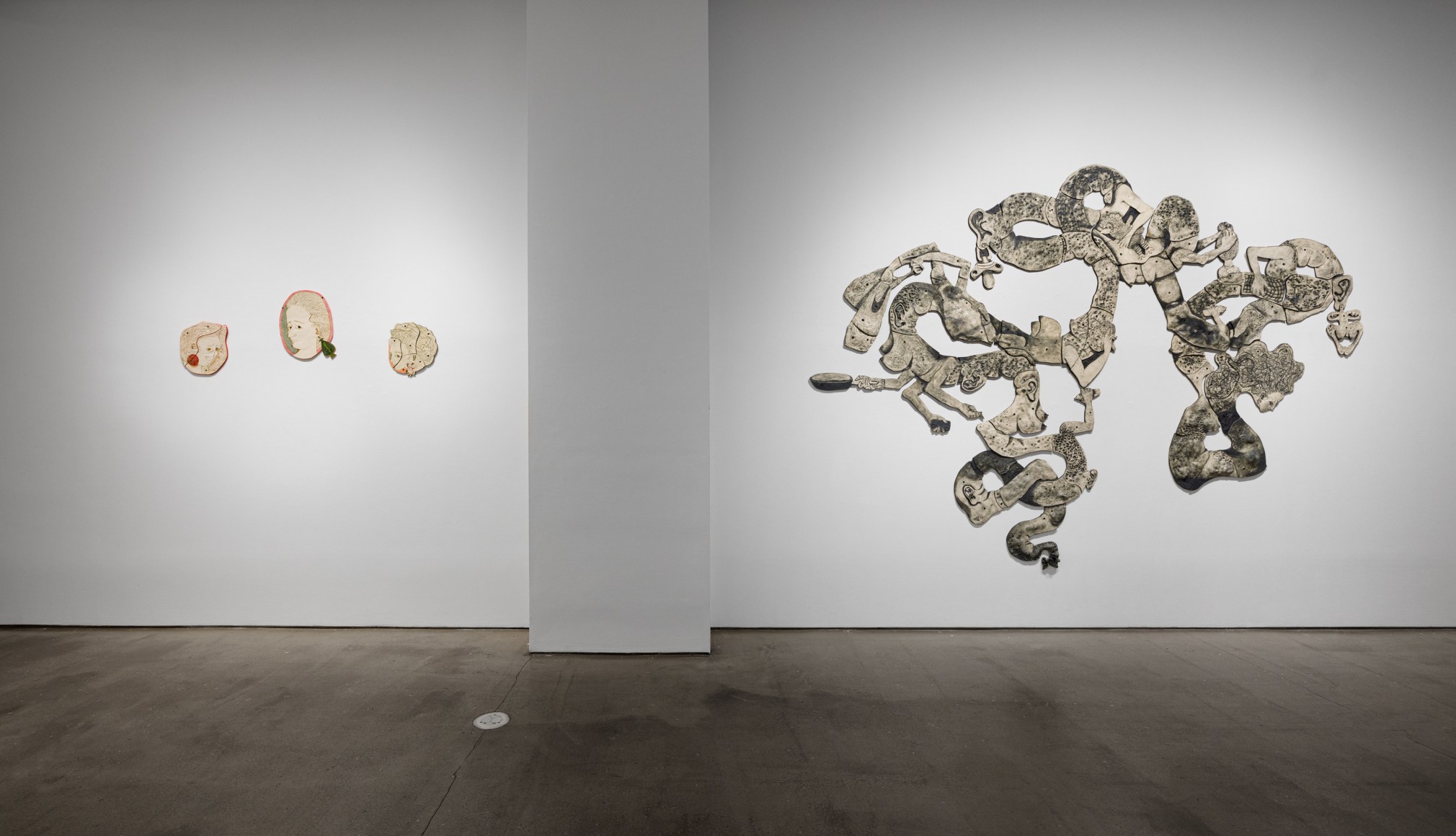 Installation view of Gabriela Vainsencher: "Epic, Heroic, Ordinary"