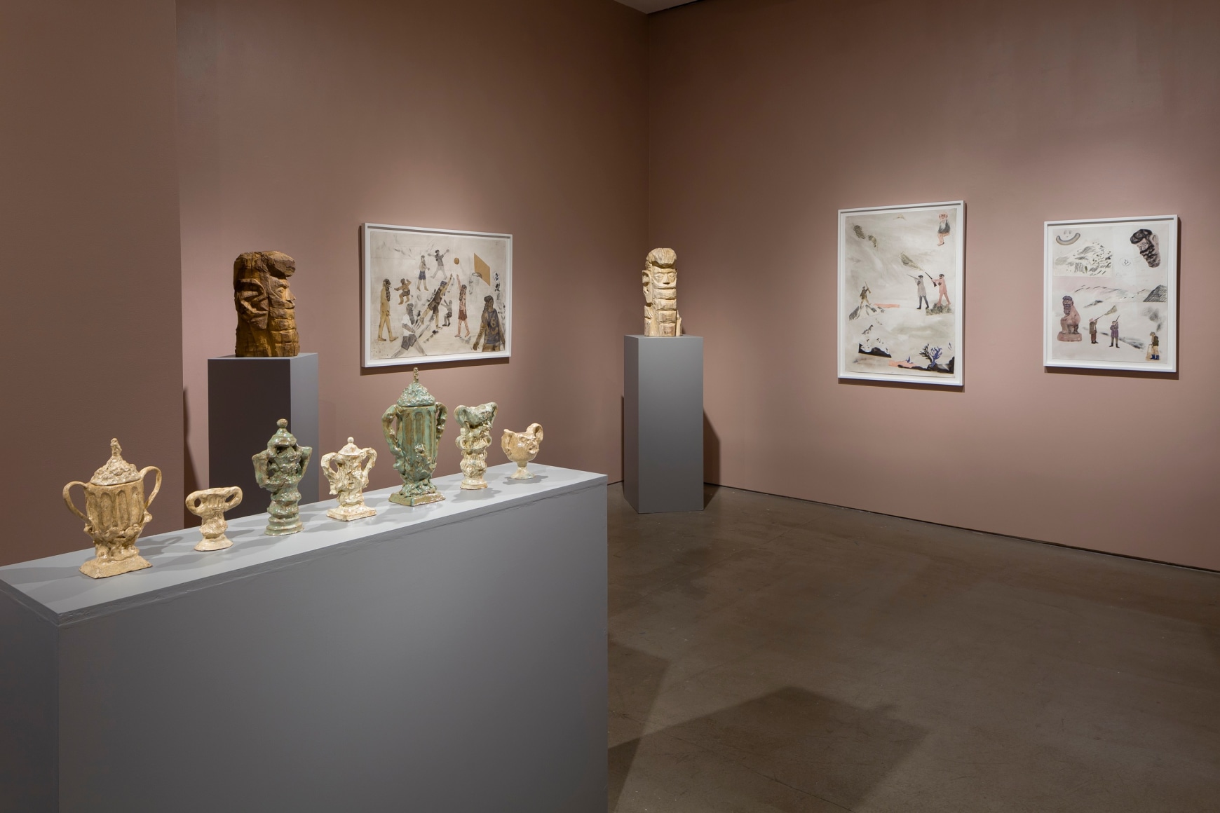 installation of works by Gudmundur Thoroddsen