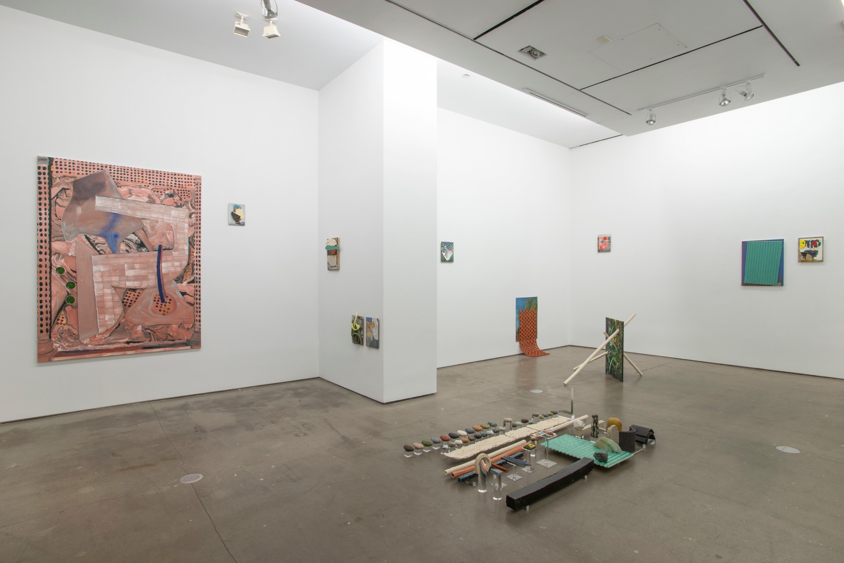 Installation of works by Marjolijn de Wit