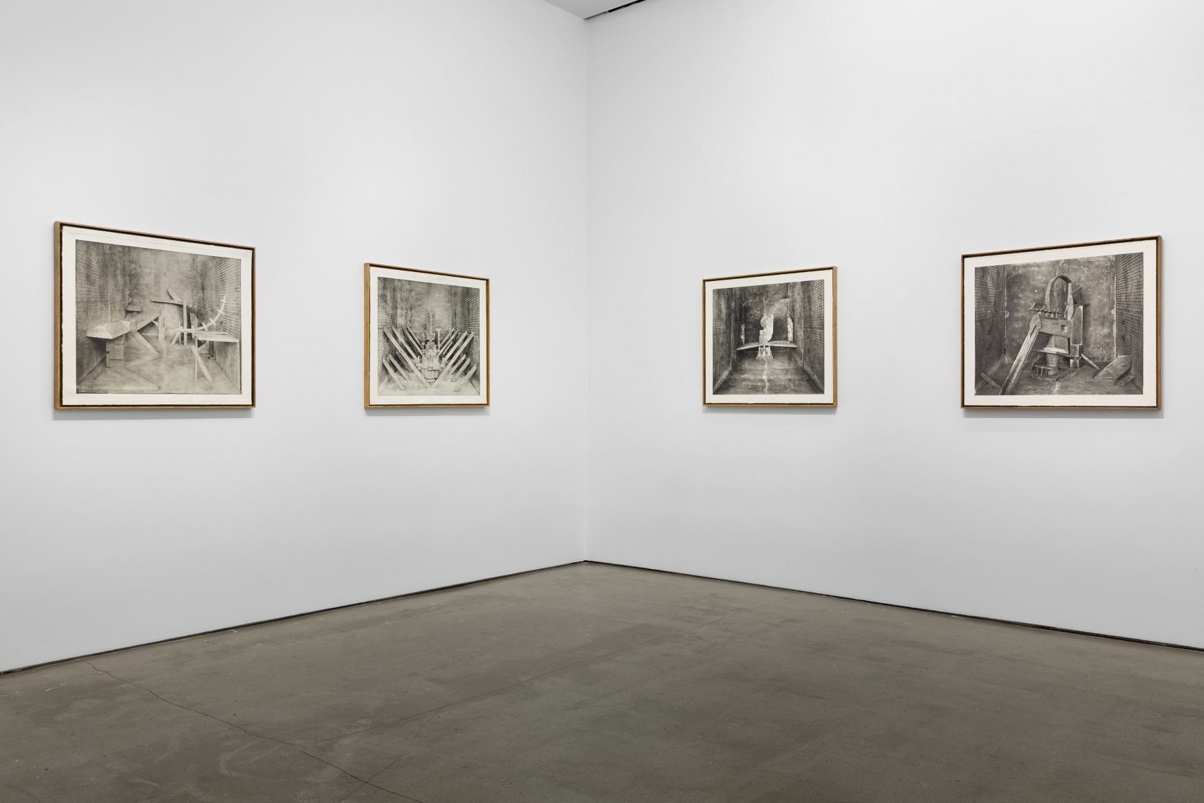 Installation view of Rodrigo Valenzuela: "Stature"