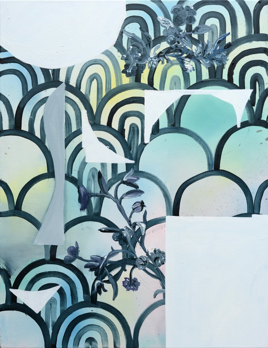 Painting on canvas by Marjolijn de Wit