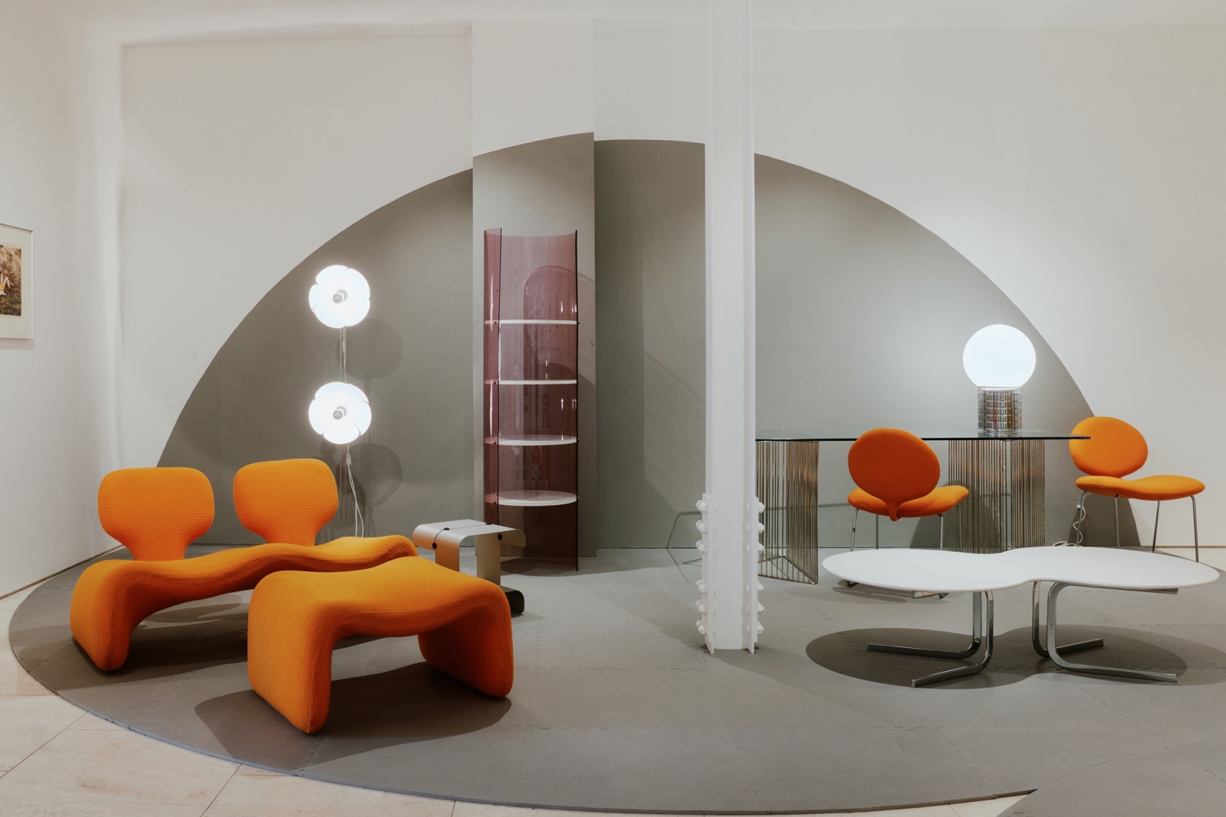 installation view of French POP 2024