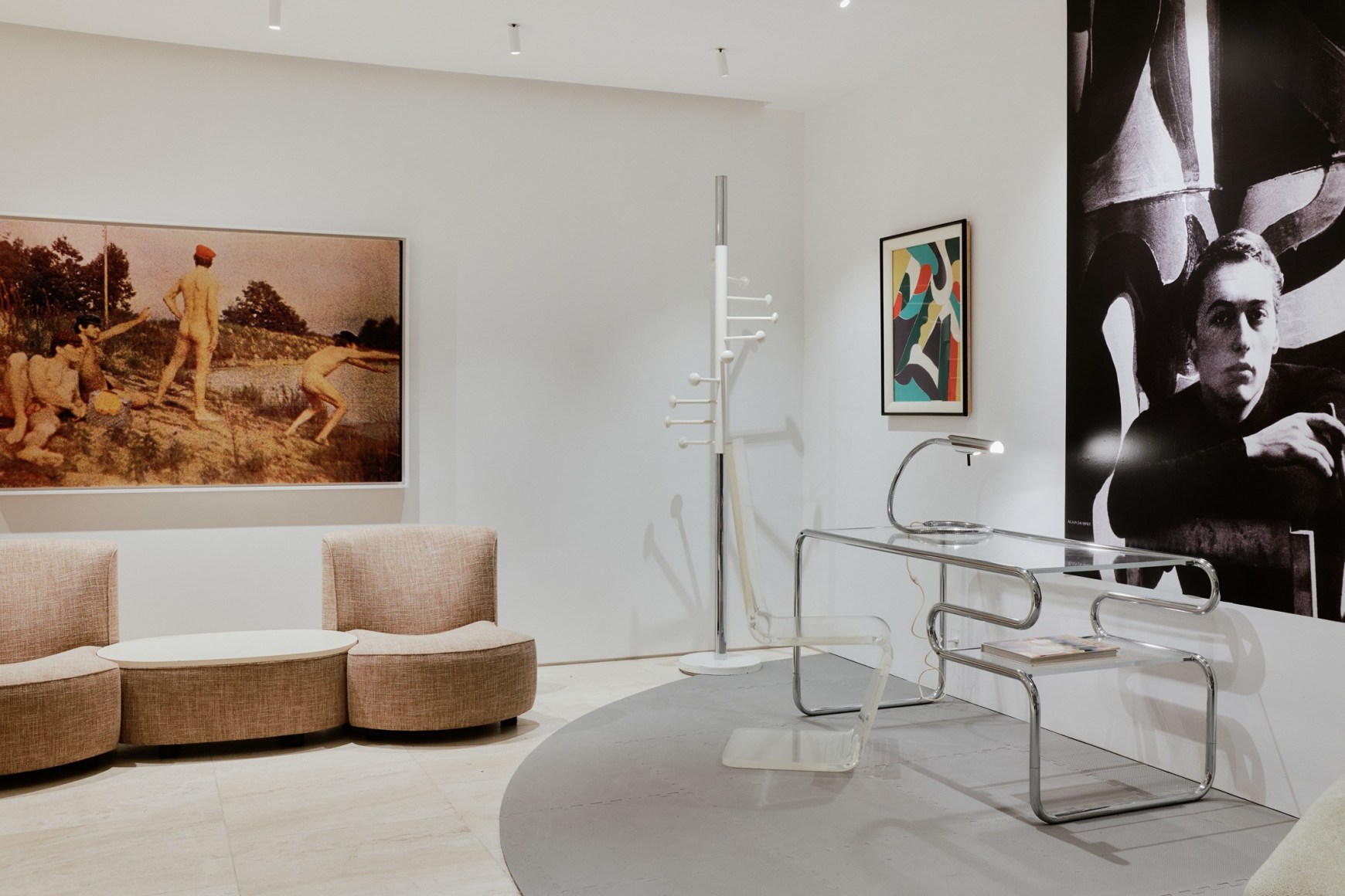 installation view of French POP 2024