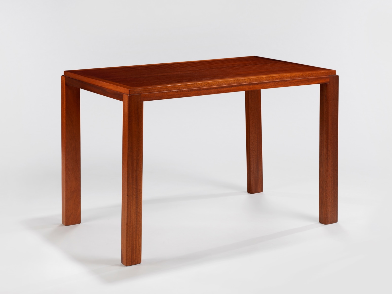 Low wooden rectangular table