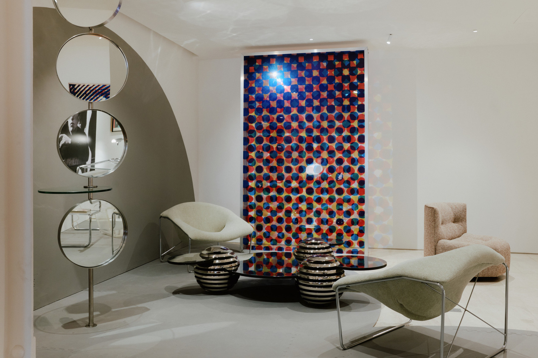 installation view of French POP 2024