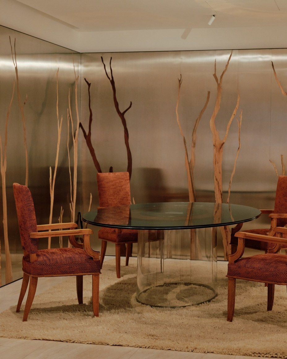 installation view of Precious Strength