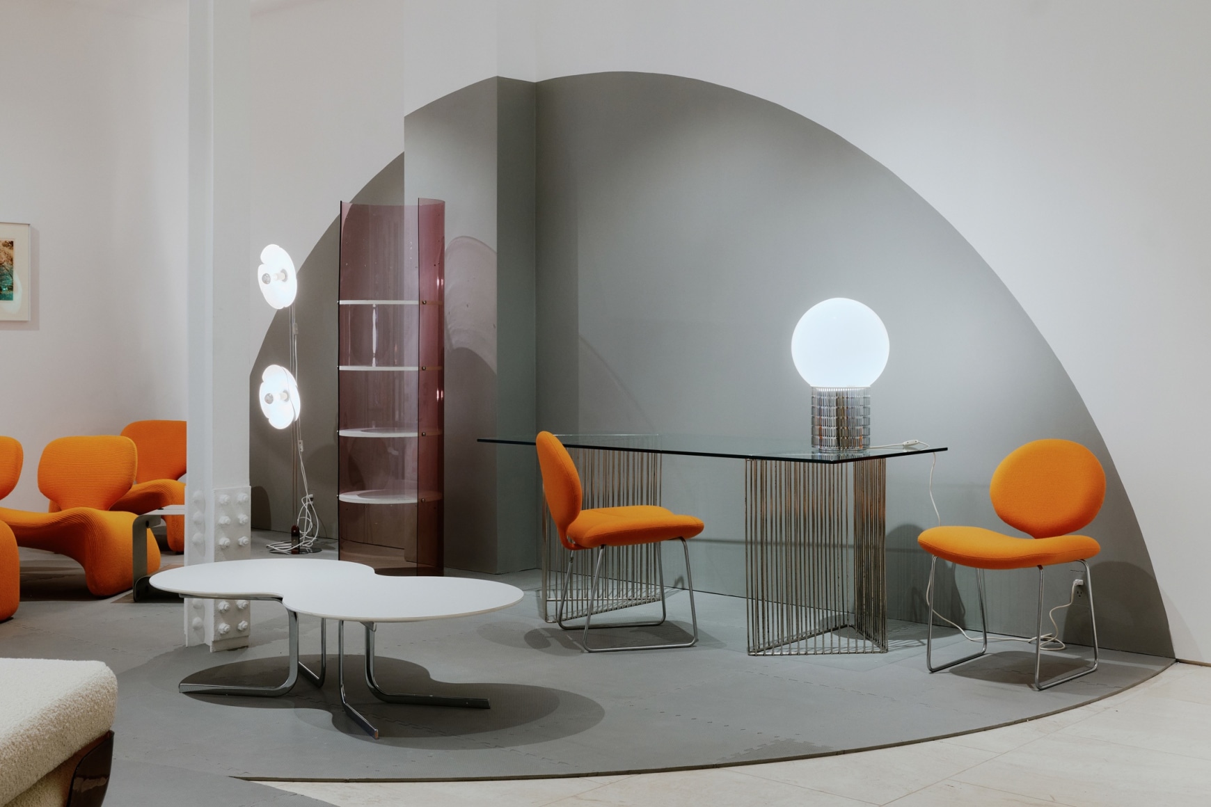 installation view of French POP 2024