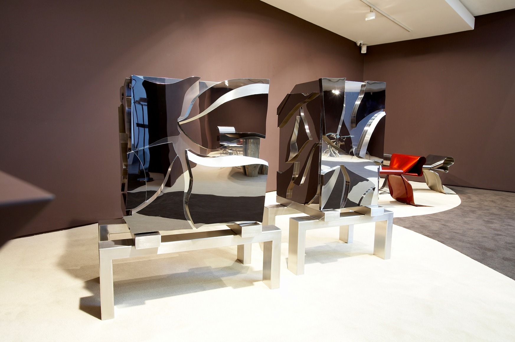 Installation view of&nbsp;Maria Pergay Show,&nbsp;May 23 - June 20, 2008, Korea