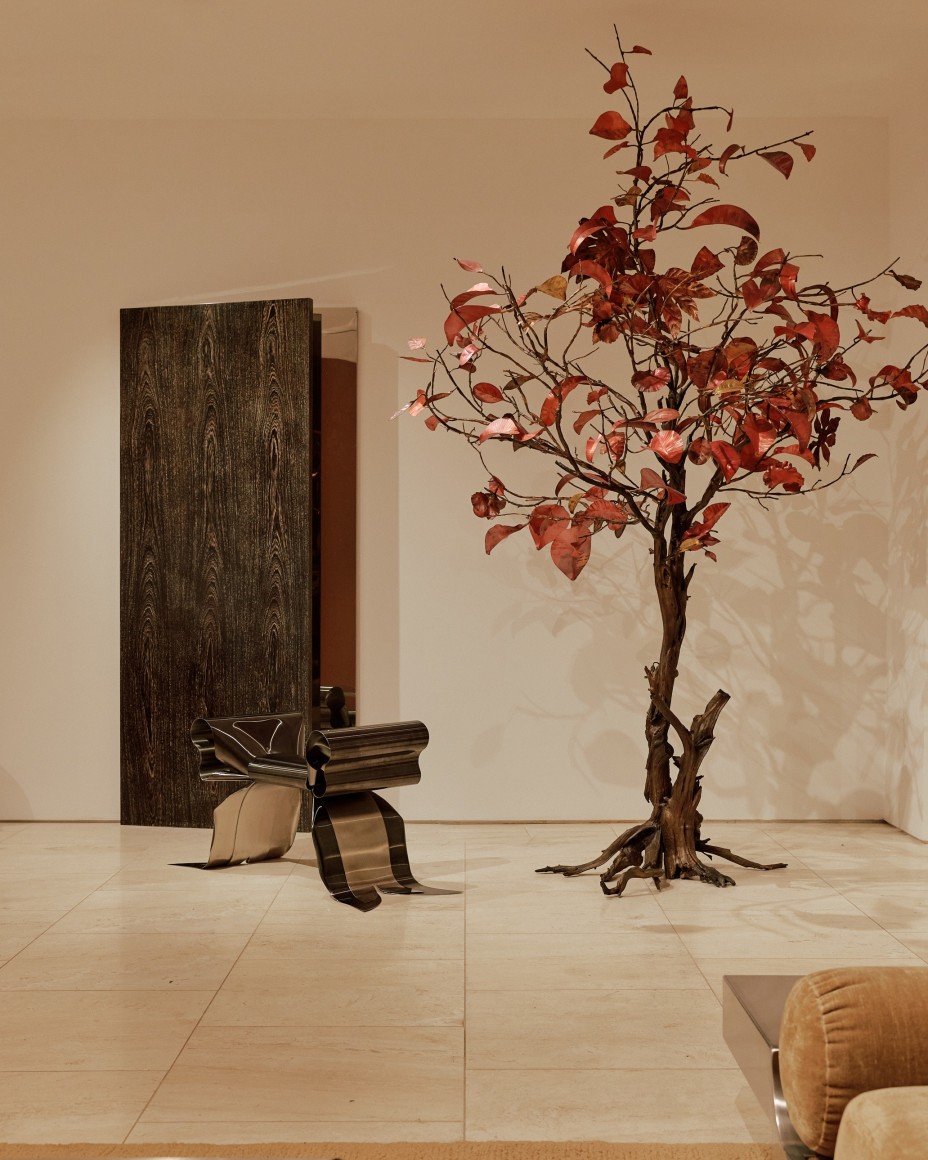 installation view of precious strength