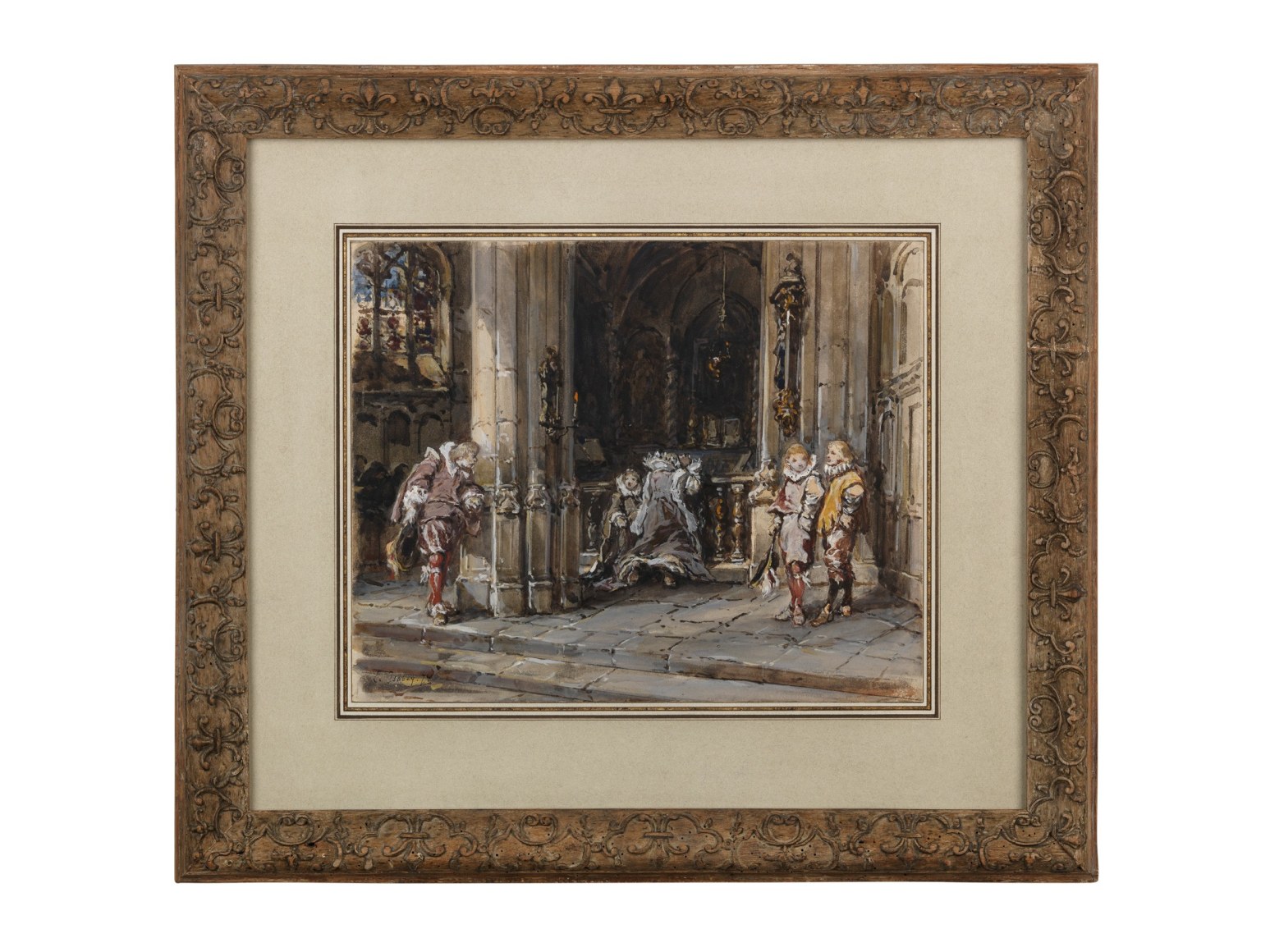 artwork by Eugene Isabey