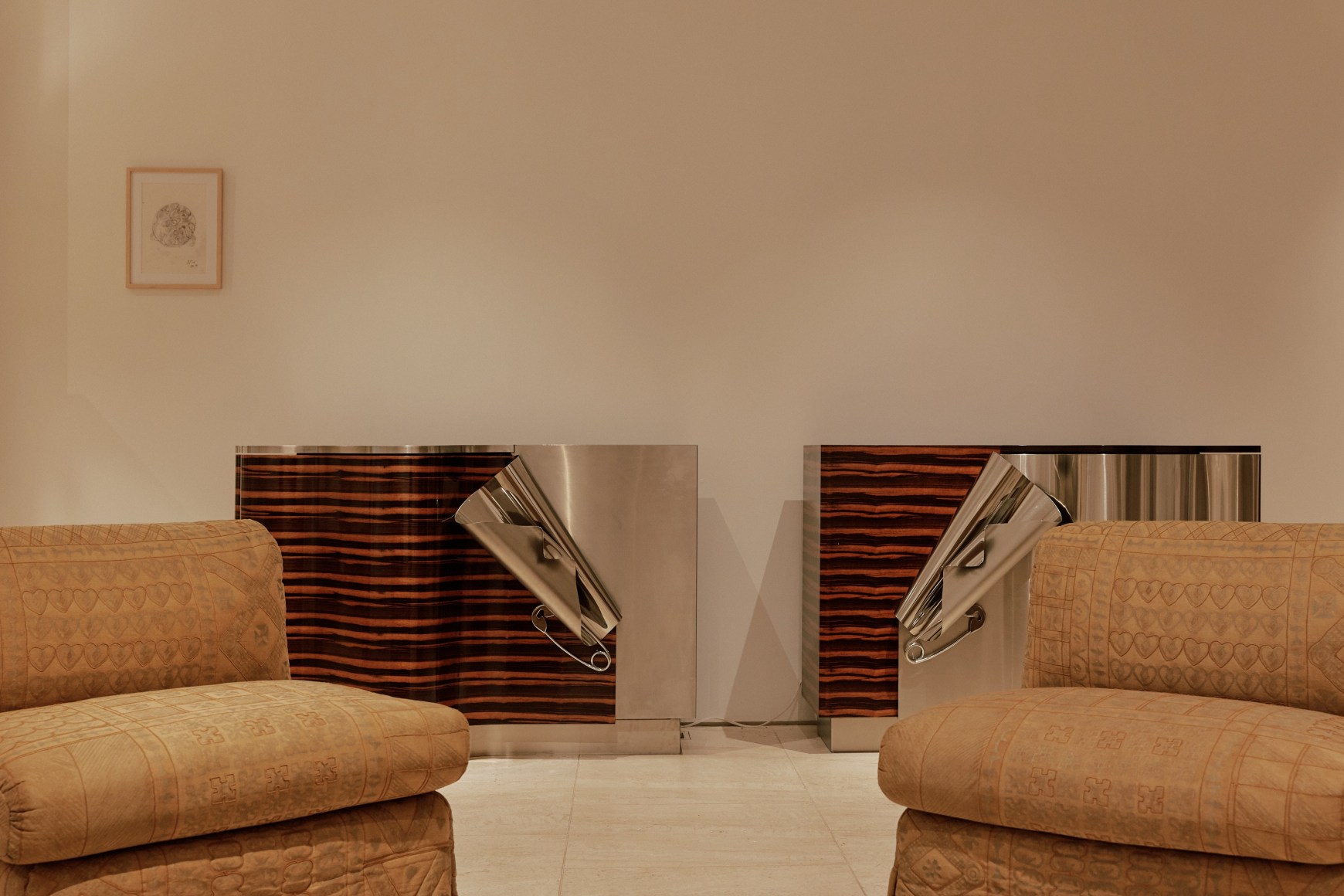 installation view of Precious Strength