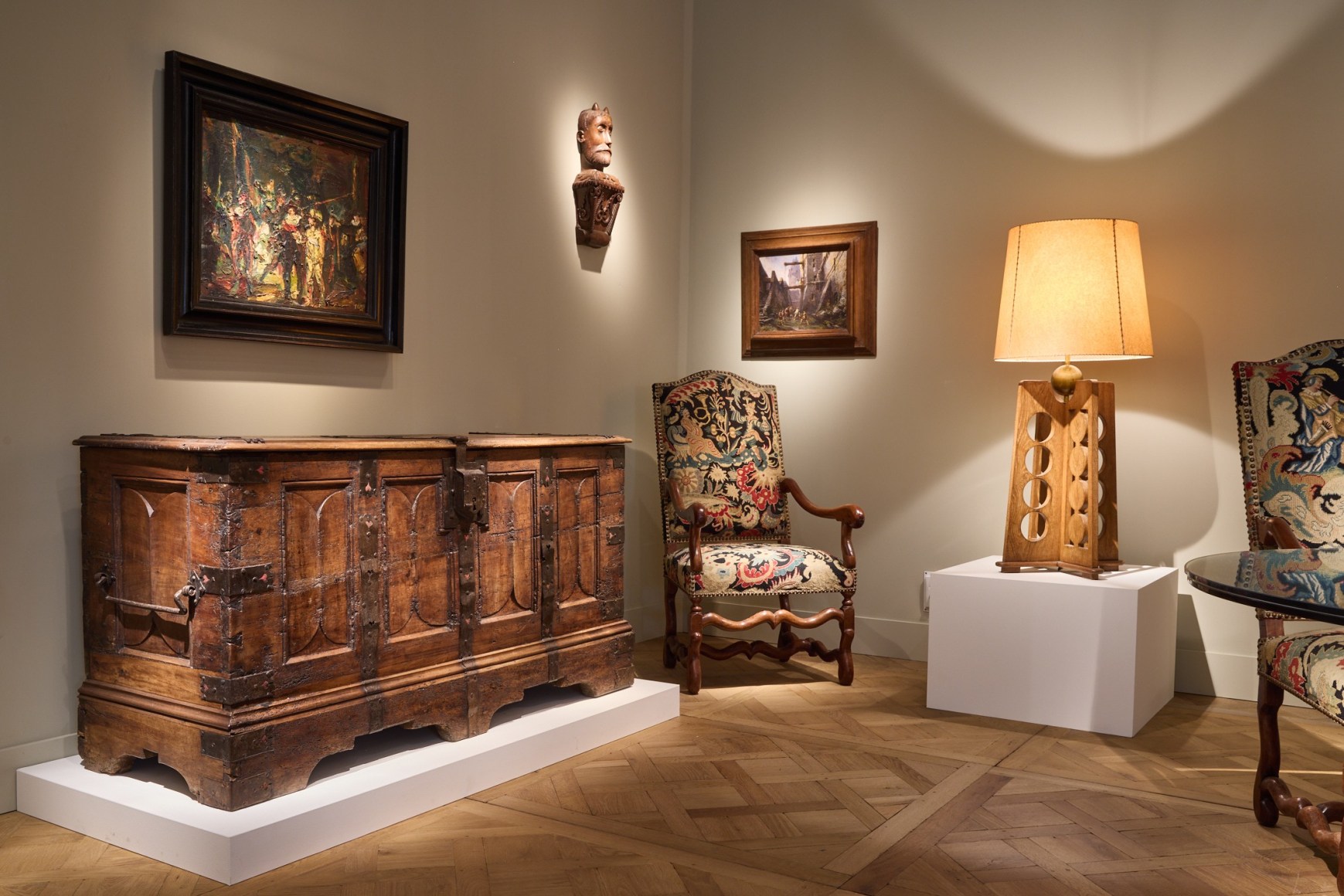 installation image of tefaf Maastricht 2024