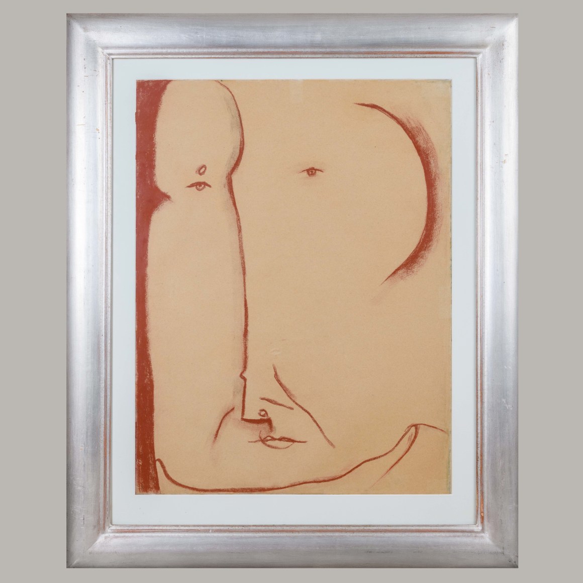 photograph of a painting