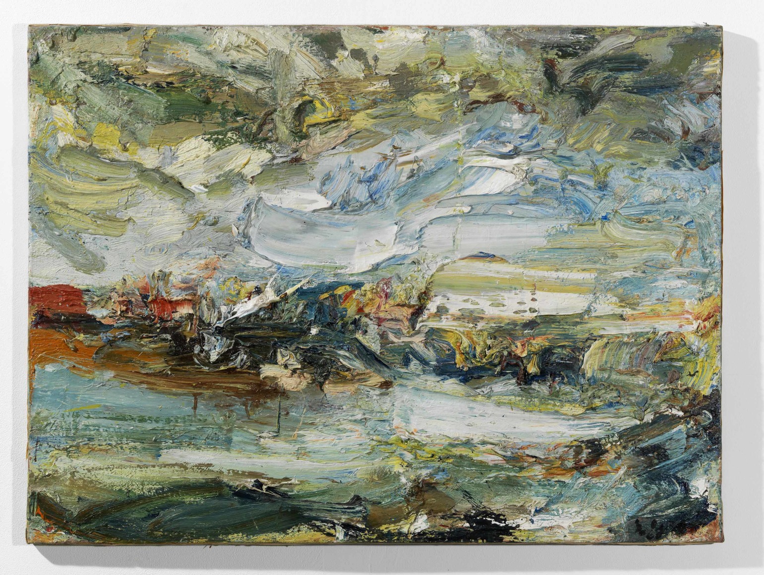ABSTRACT PAINTING WITH MANY GORGEOUS COLORS.