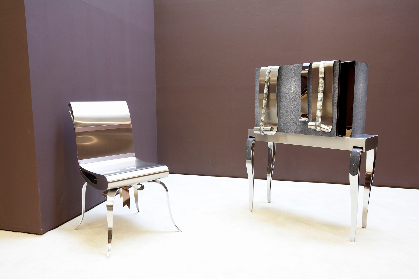 Installation view of&nbsp;Maria Pergay Show,&nbsp;May 23 - June 20, 2008, Korea