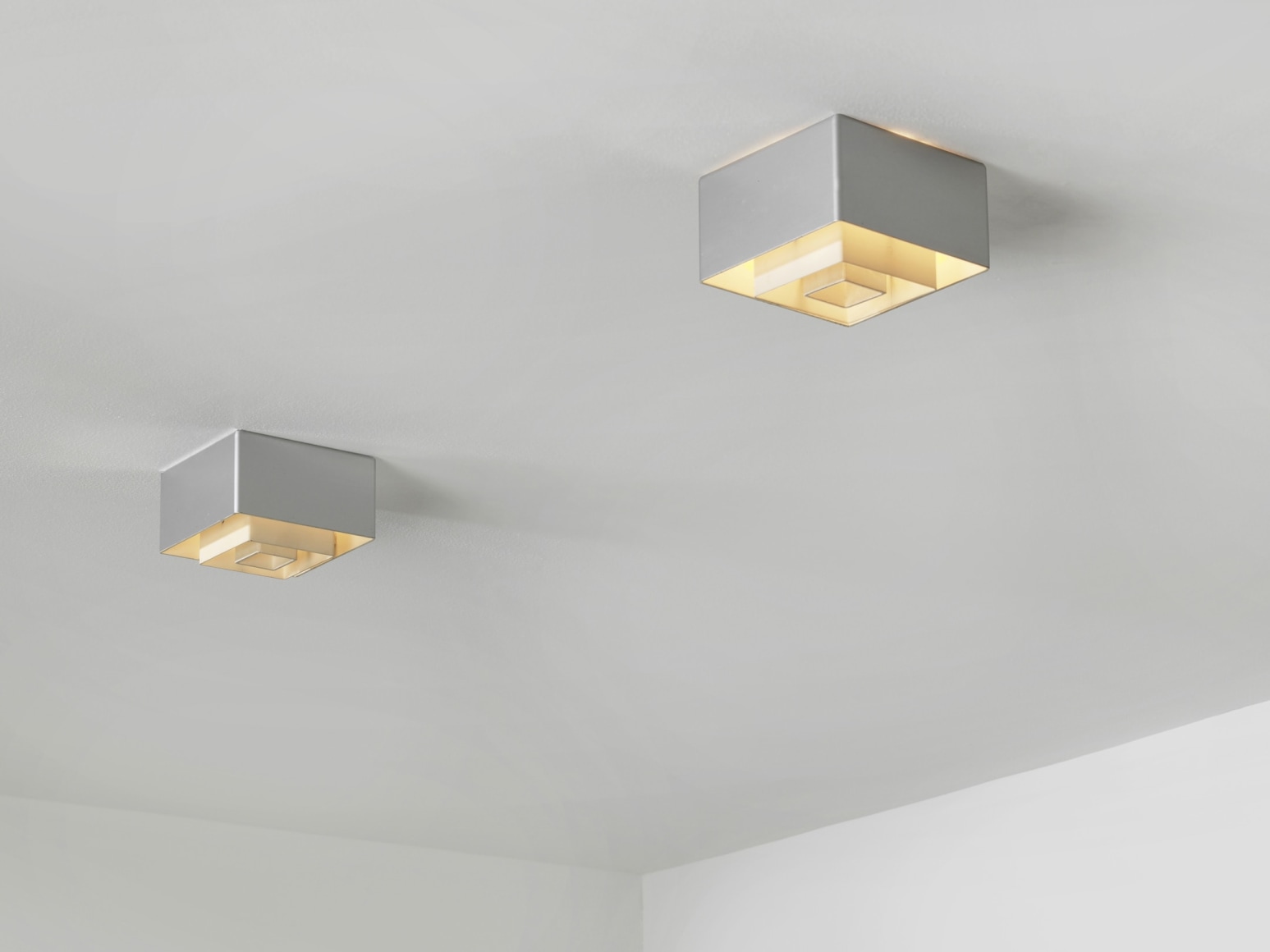&Eacute;tienne Fermigier, Pair of F11 Recessed Ceiling Fixtures