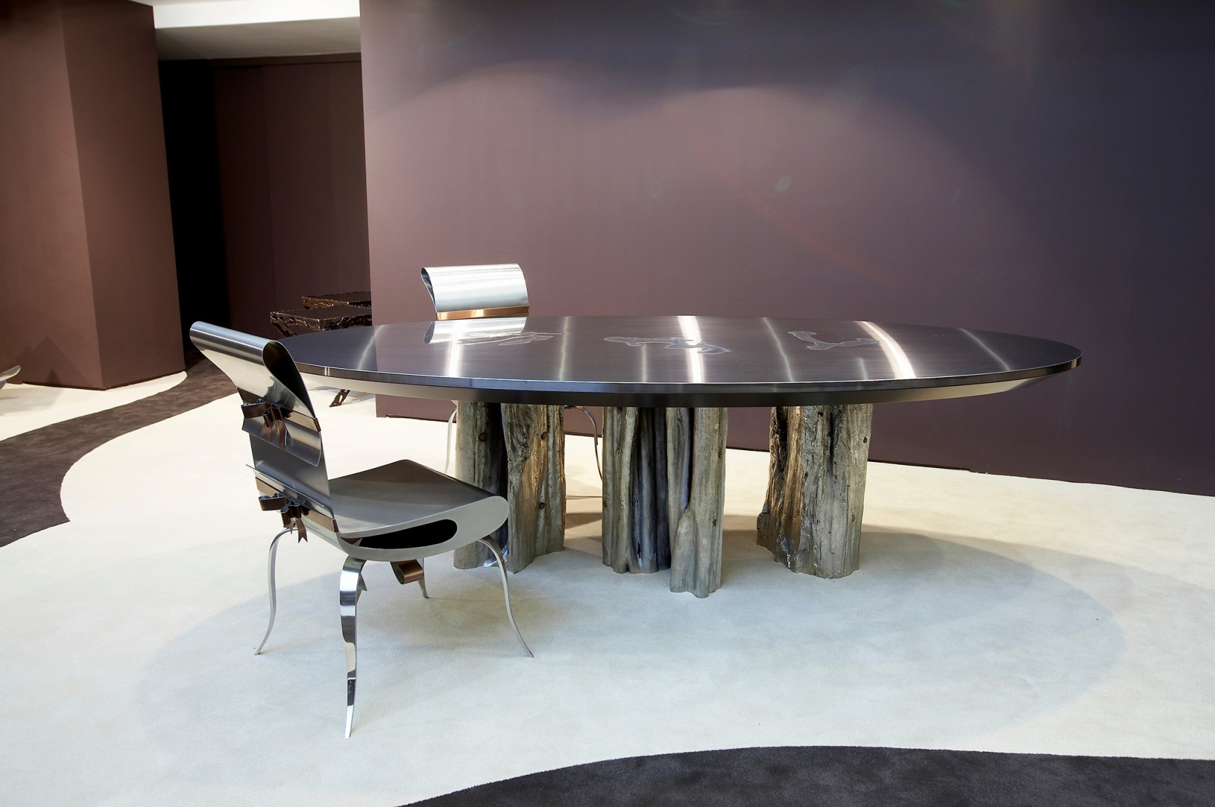 Installation view of&nbsp;Maria Pergay Show,&nbsp;May 23 - June 20, 2008, Korea