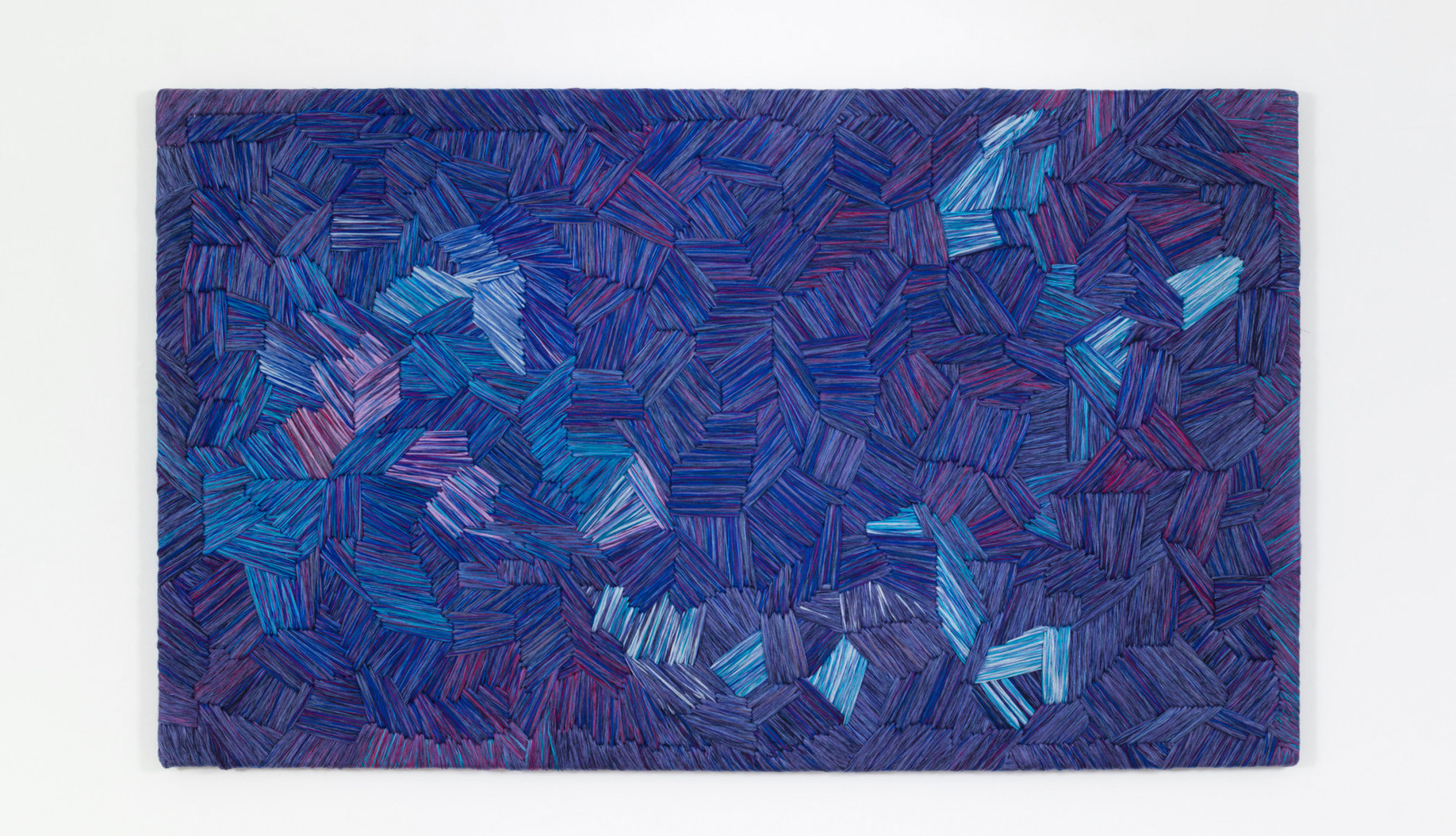 Sheila Hicks - Blue Gros Point - Works - Demisch Danant