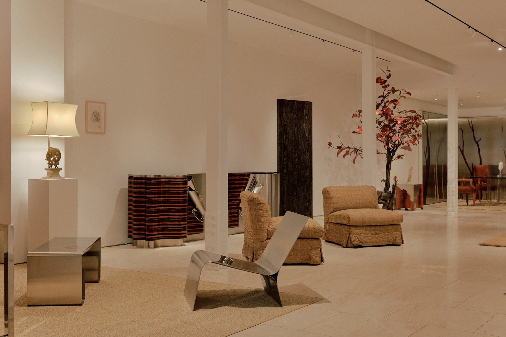 installation view of precious strength