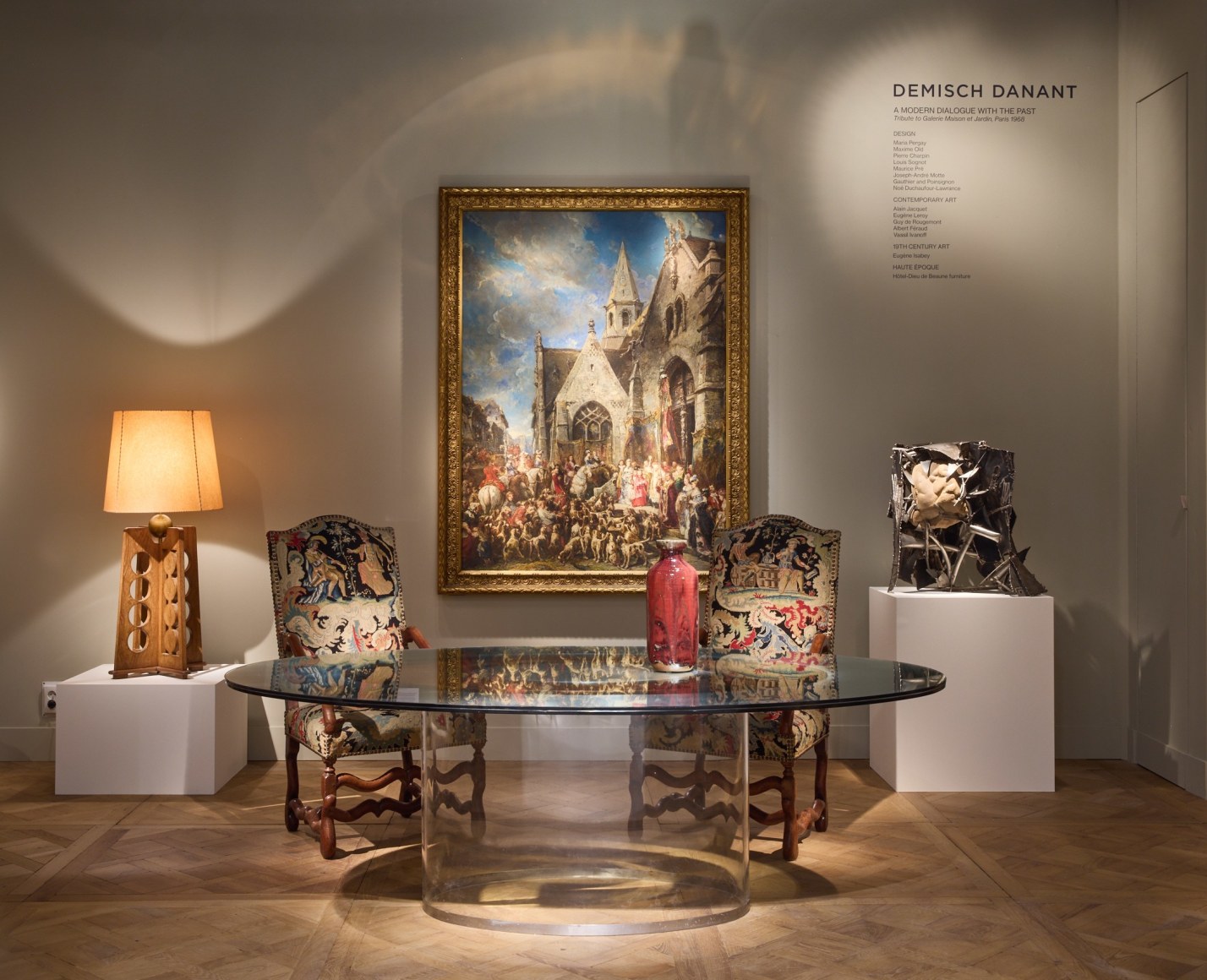 installation image of tefaf Maastricht 2024