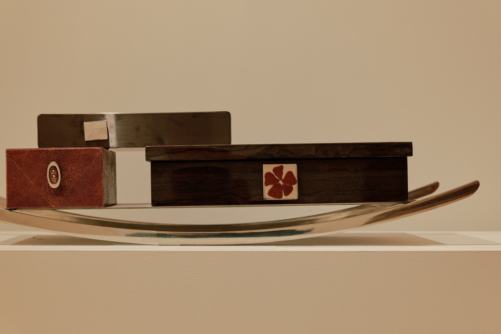 close up of coolie cabinet on display