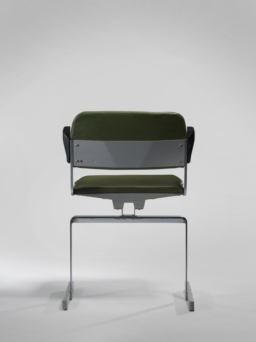 image of gallon chair in a blank room