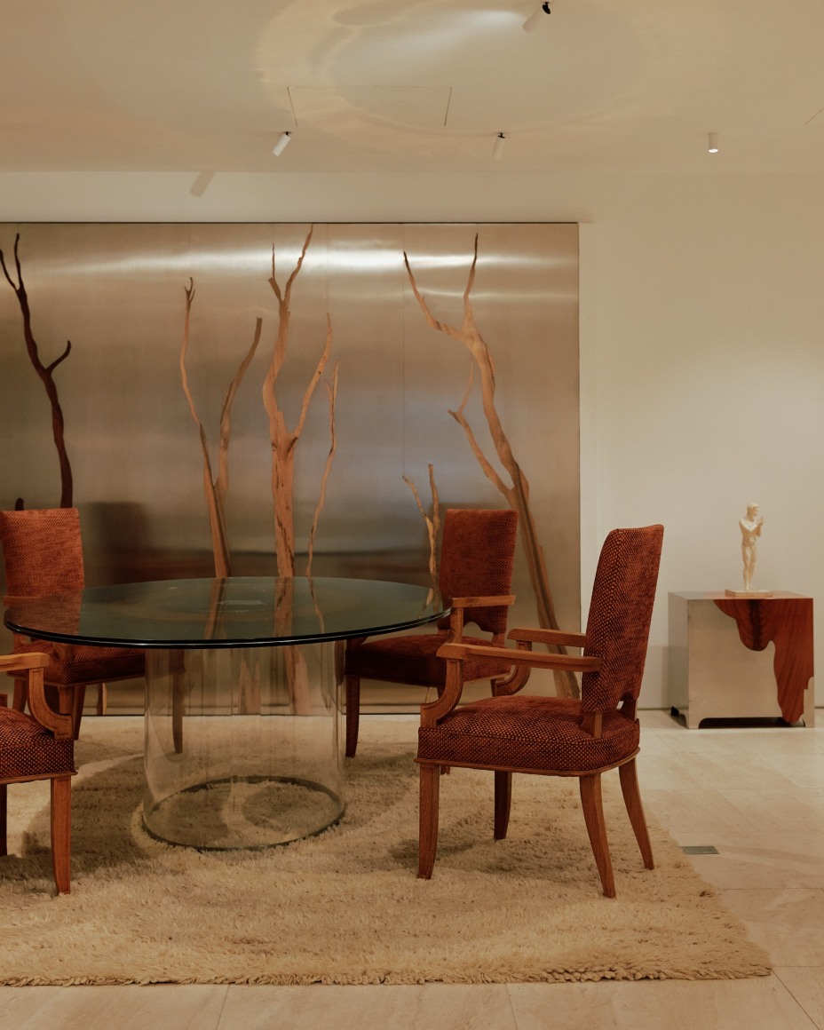 installation view of Precious Strength