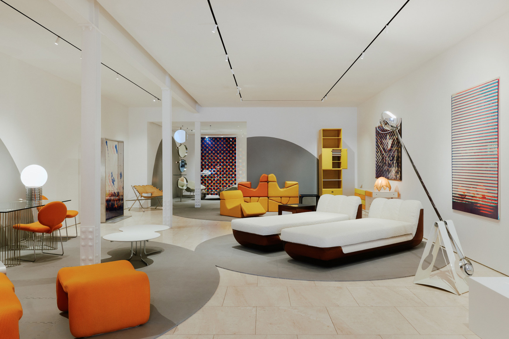 installation view of French POP 2024