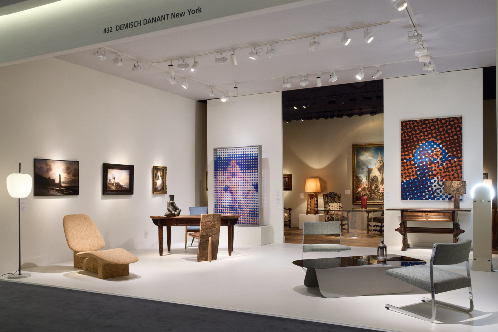 installation image of tefaf Maastricht 2024