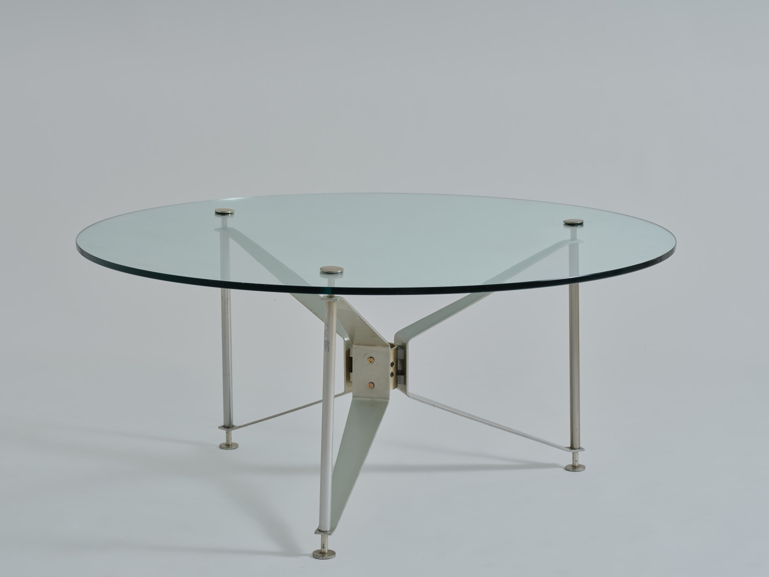 table in an empty room