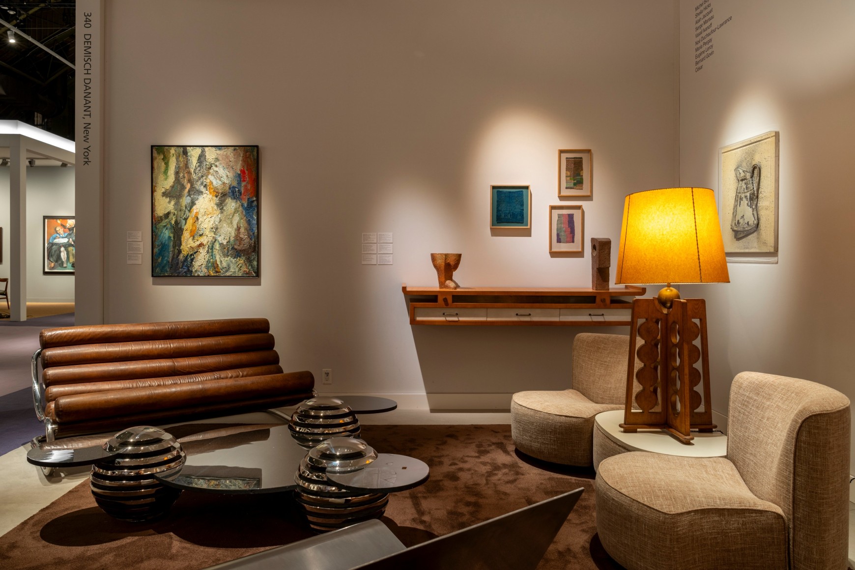 installation at TEFAF New York 2024