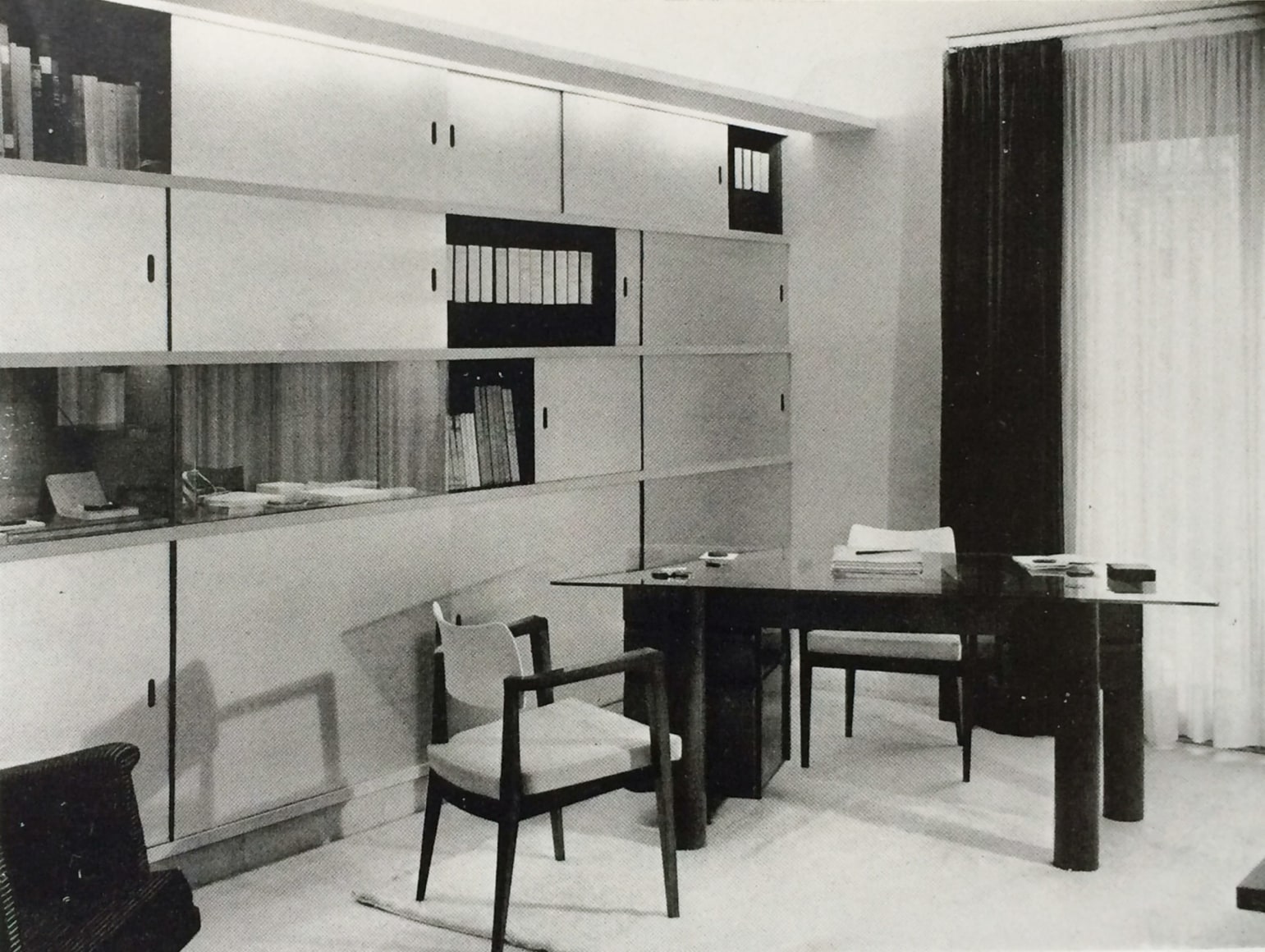 Jacques Dumond&#039;s Office, Paris, c. 1956