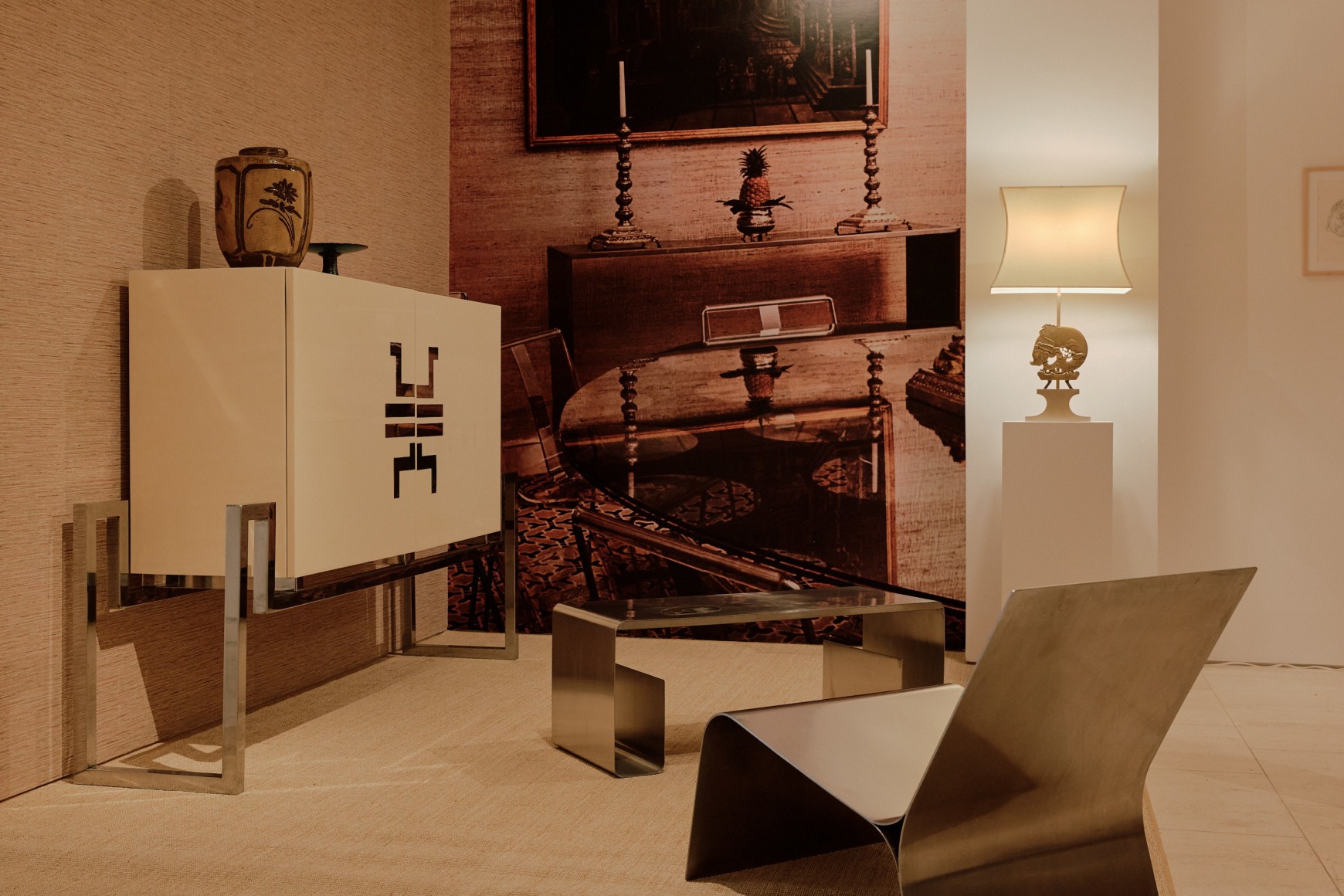 installation view of Precious Strength