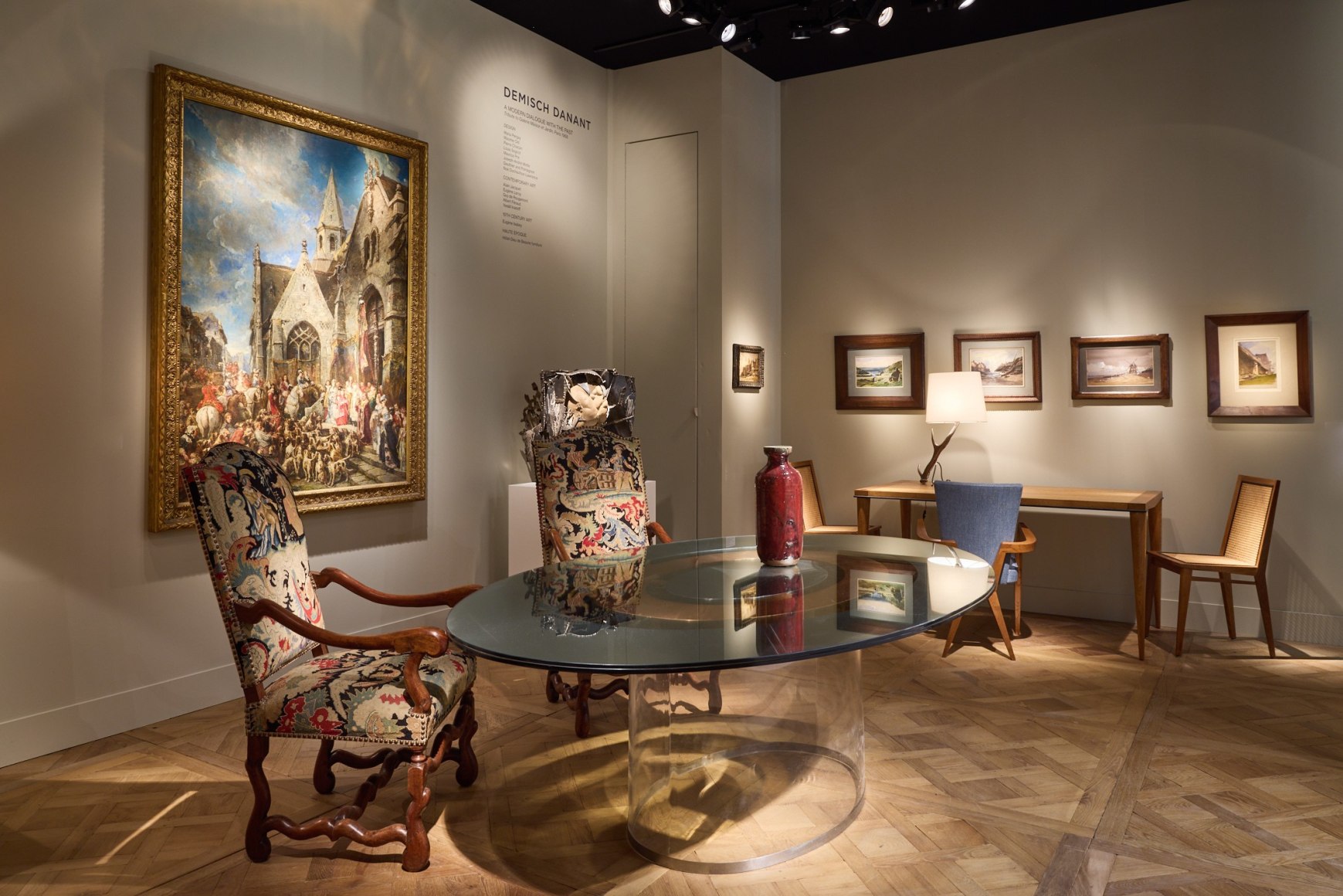 installation image of tefaf Maastricht 2024