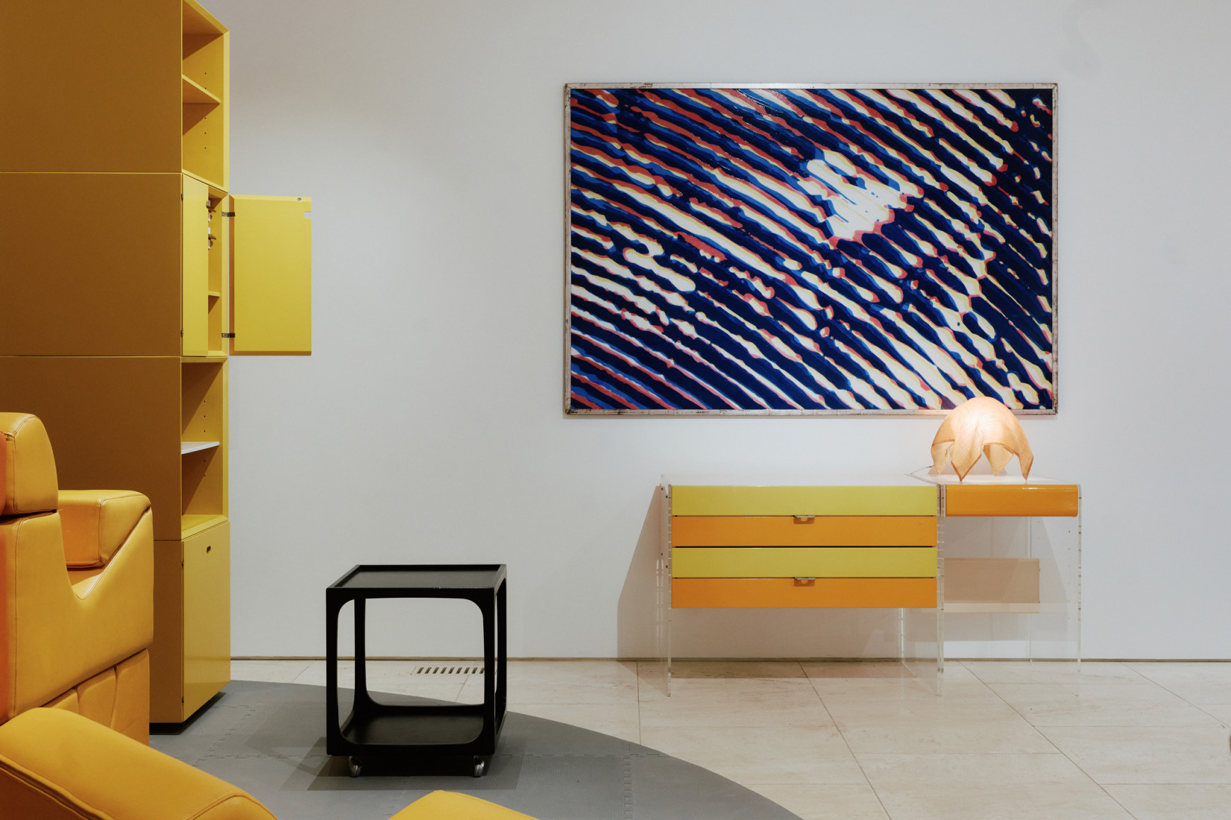 installation view of French POP 2024