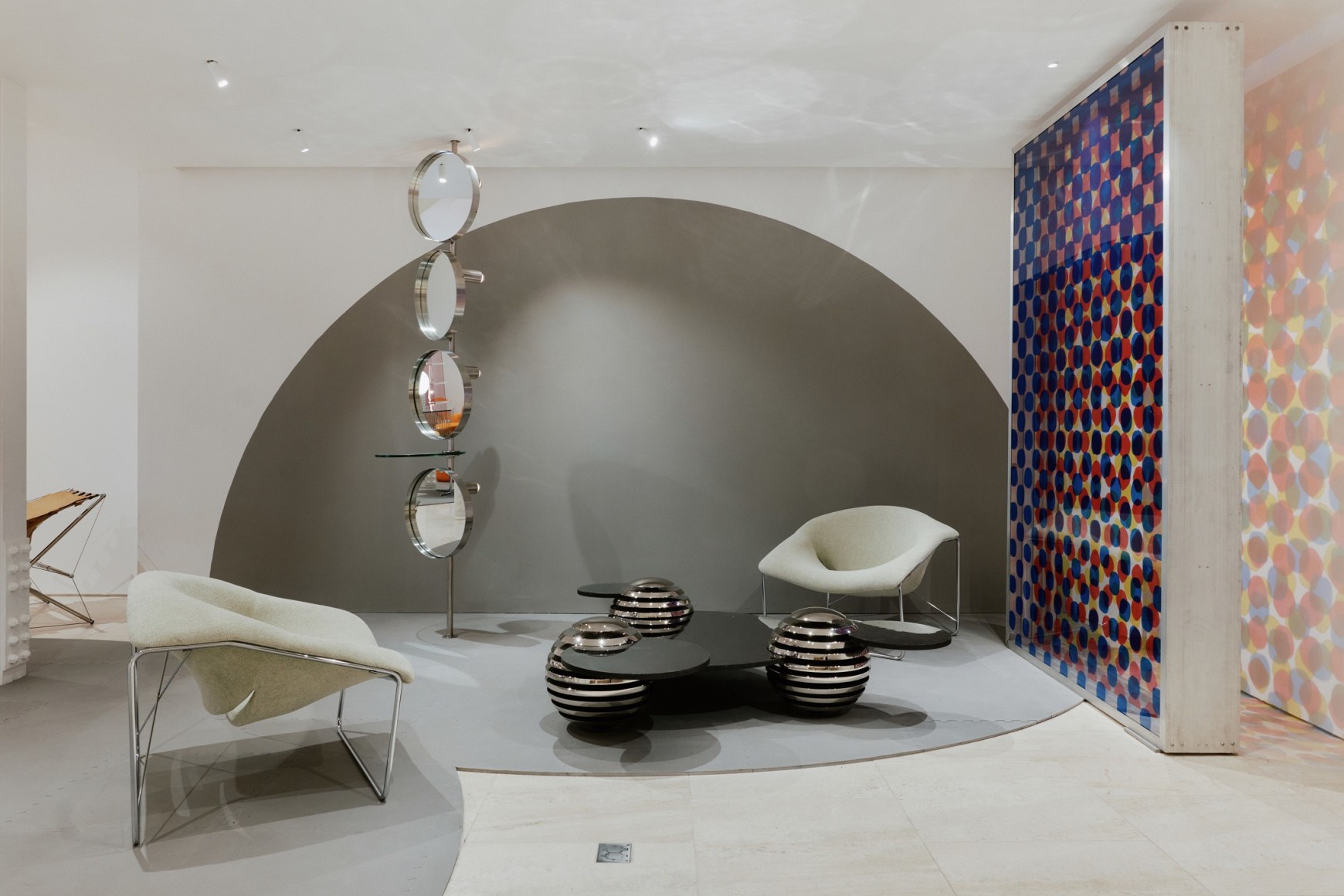 installation view of French POP 2024