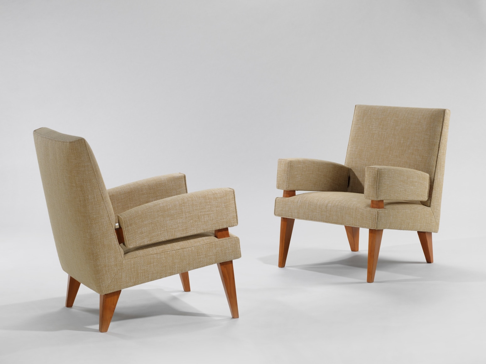 Pair of Armchairs, Model 369, 1957