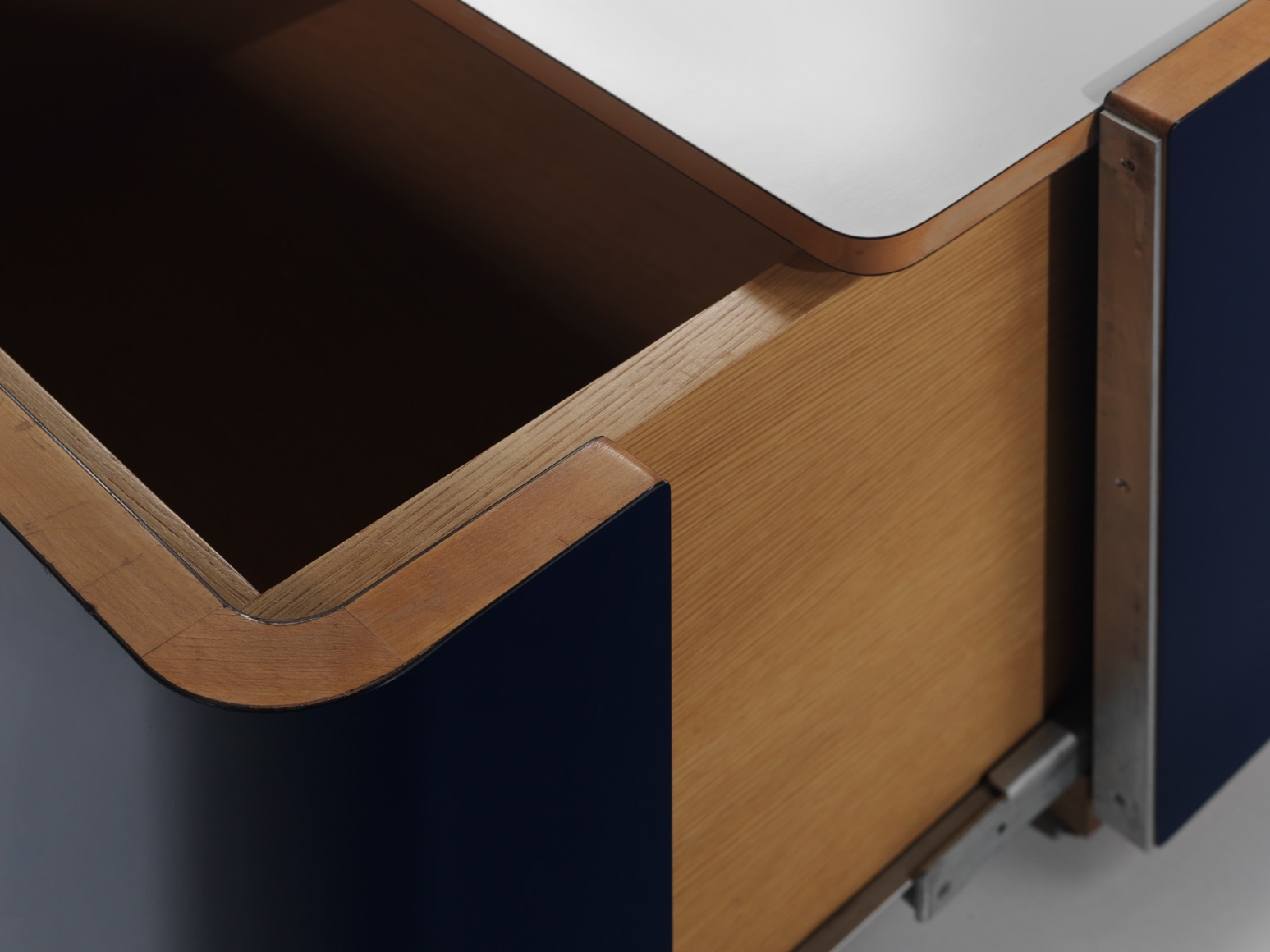 image of a coffee table in a white room