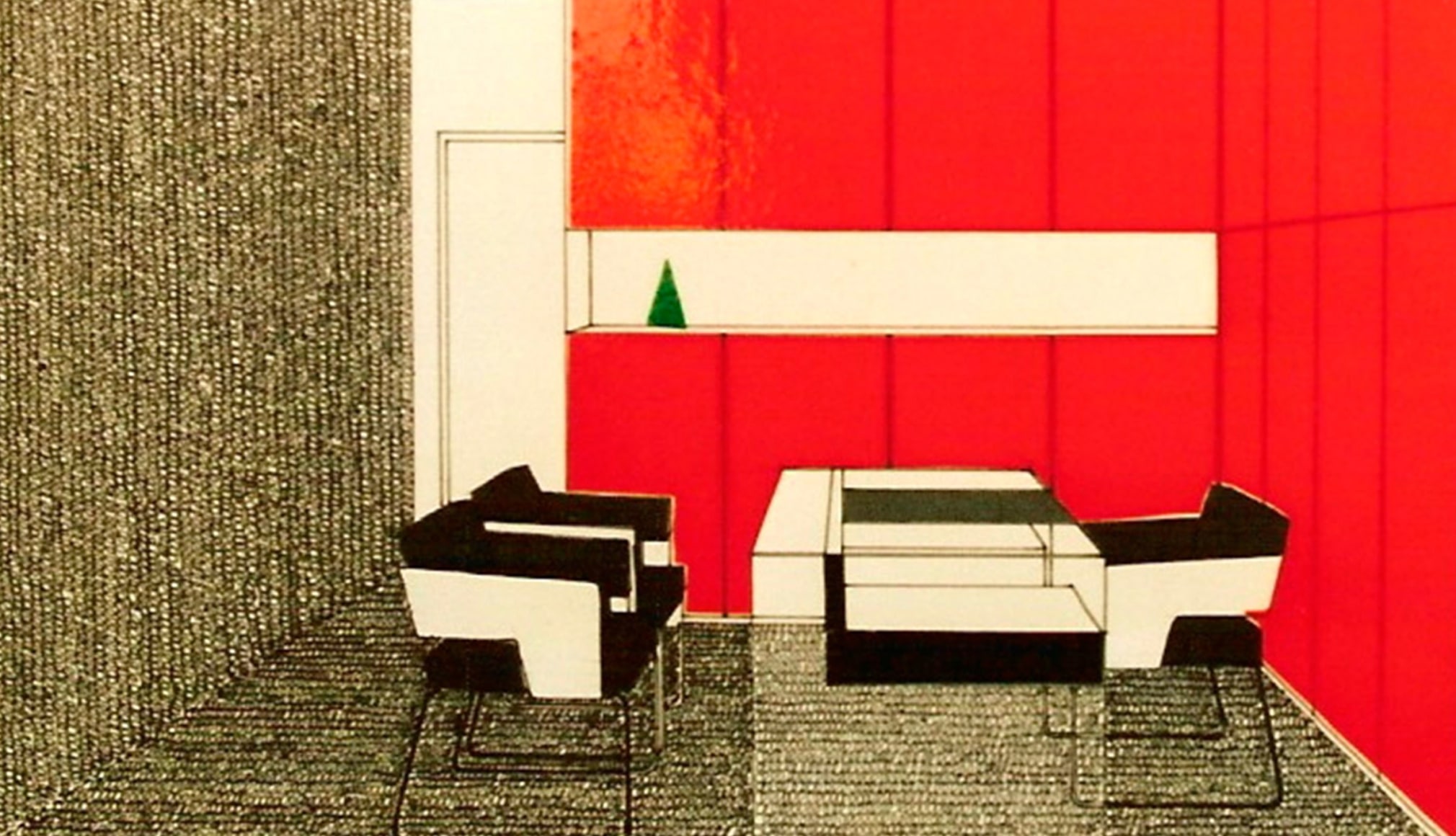 Design rendering: Villa in Gagny, 1965