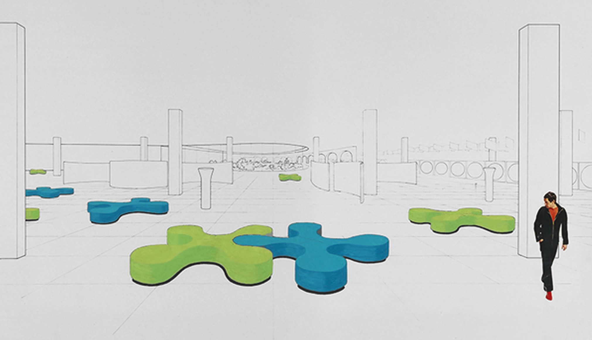 J. A. Motte, University Village Project, 1981