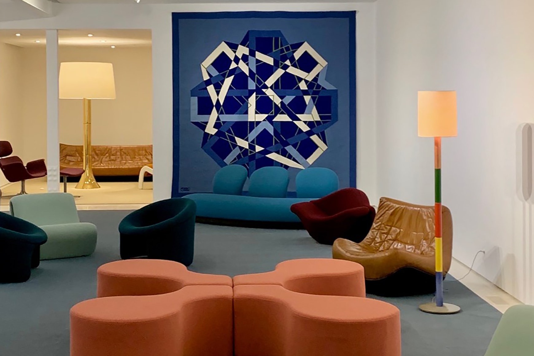 Installation view of Color Diaries, January 8 – February 22, 2020