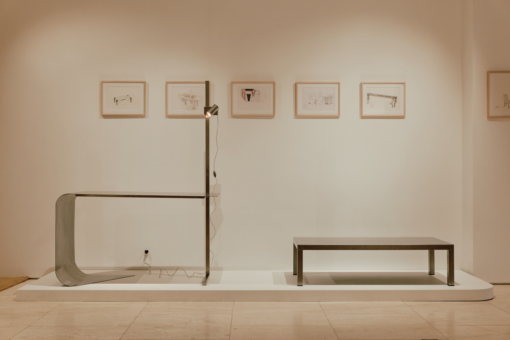 installation view of Precious Strength
