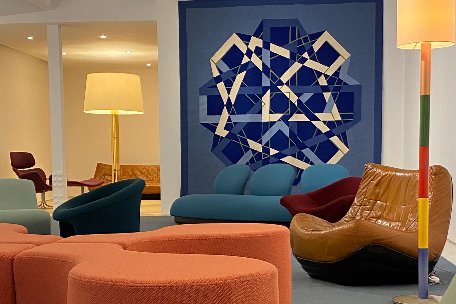 Installation view of Color Diaries, January 8 – February 22, 2020