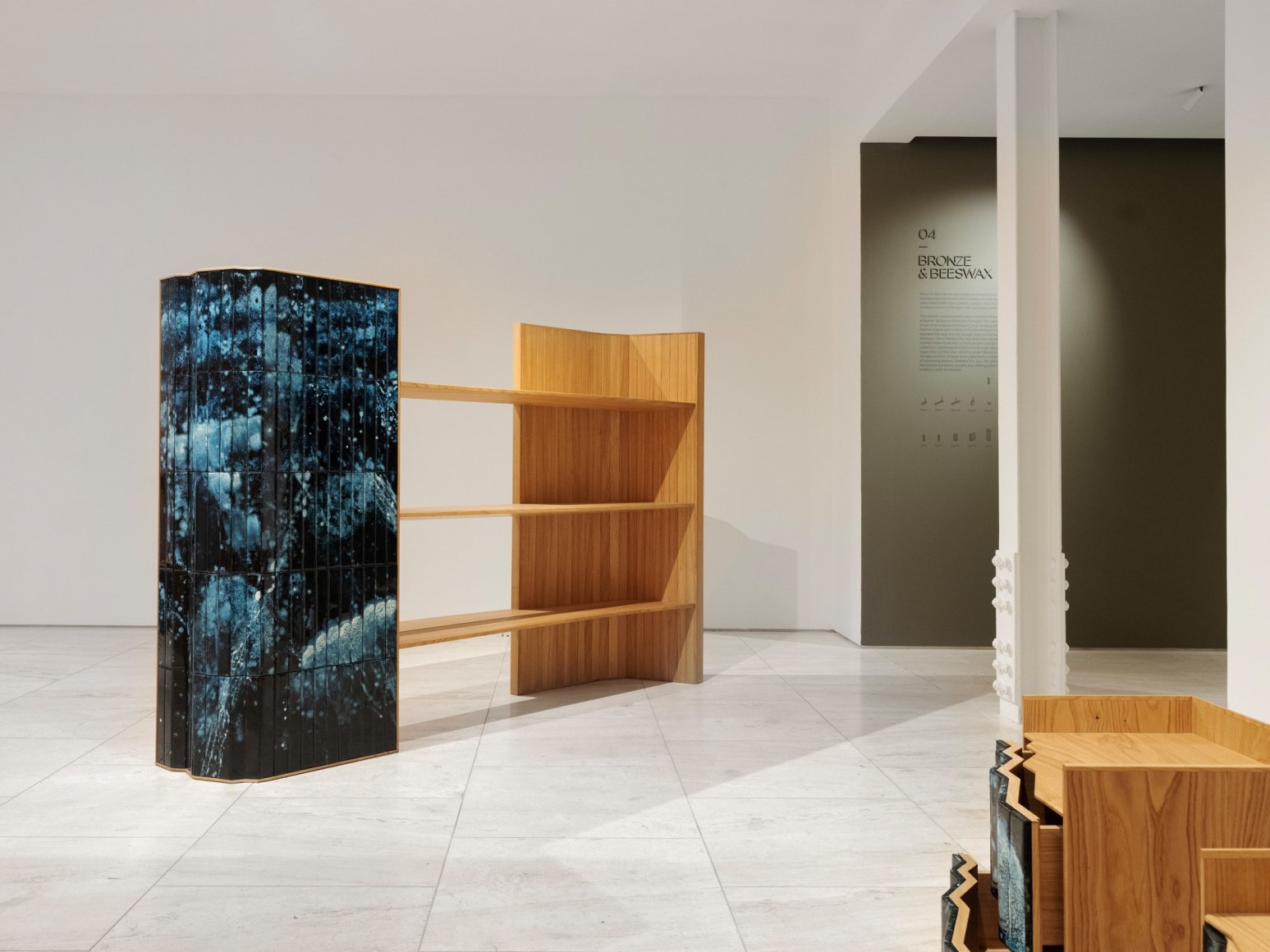 Installation shot of Made in Situ exhibition