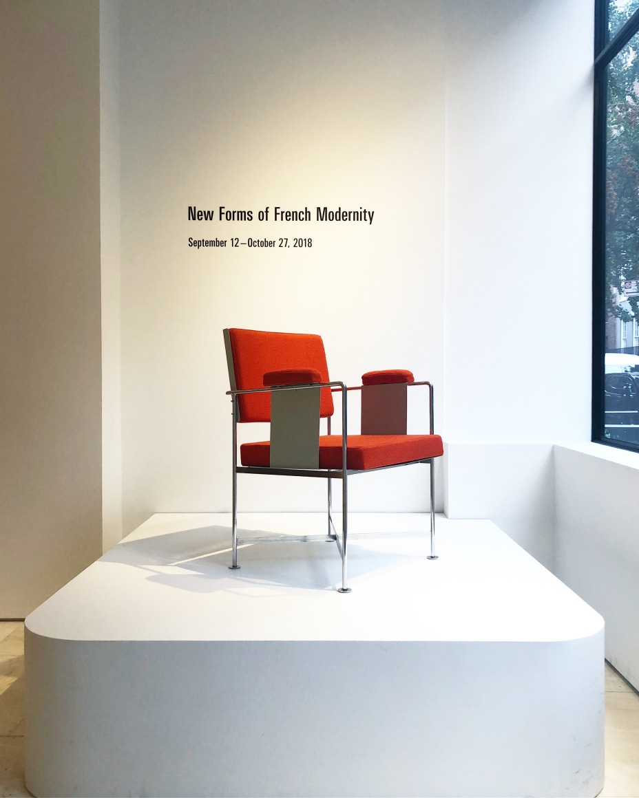 Installation view of New Forms of French Modernity, September 12 &ndash; October 27, 2018, &nbsp;