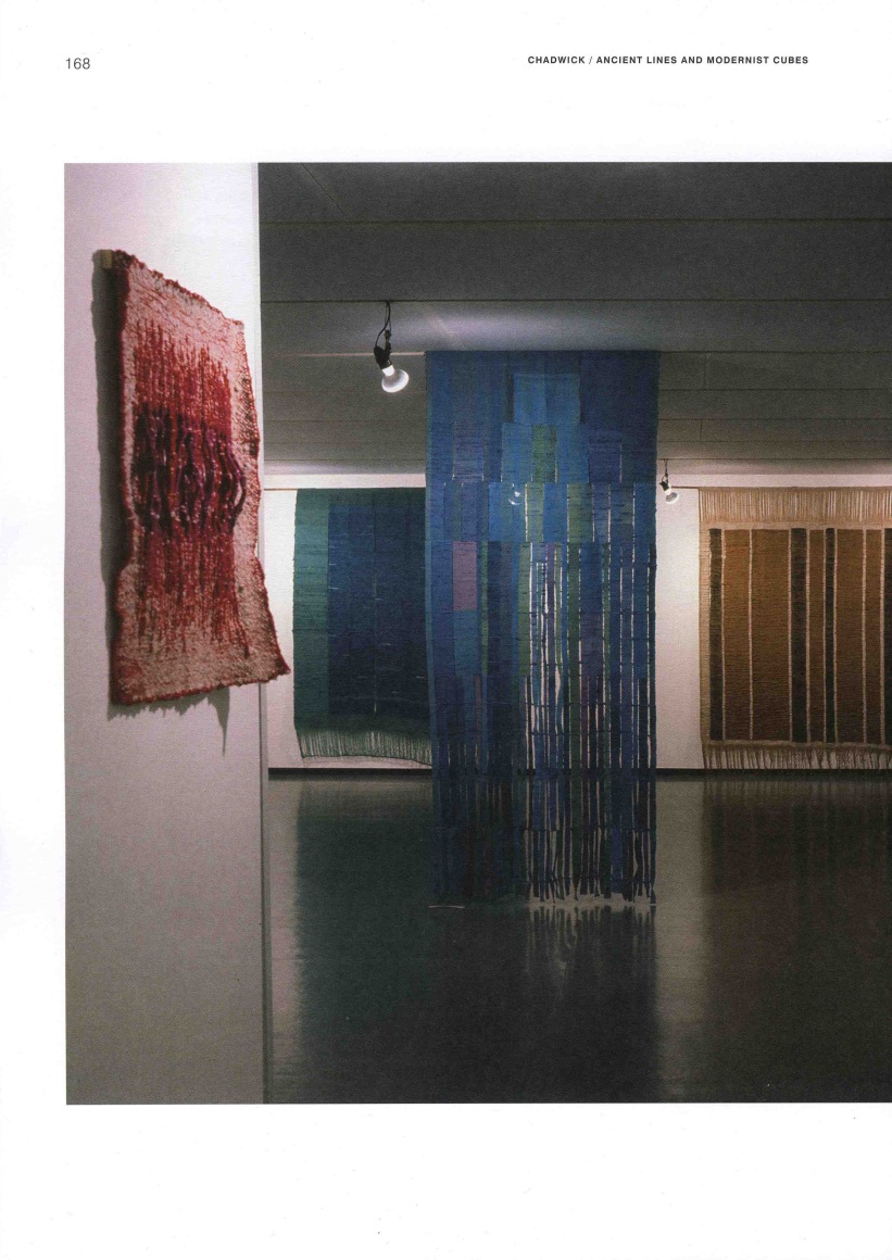 Sheila Hicks' Gwebte Formen, exhibition at Kunstgewerbemuseum, Zurich, Switzerland, 1964