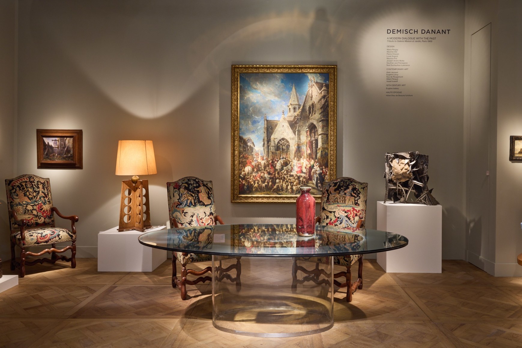 installation image of tefaf Maastricht 2024