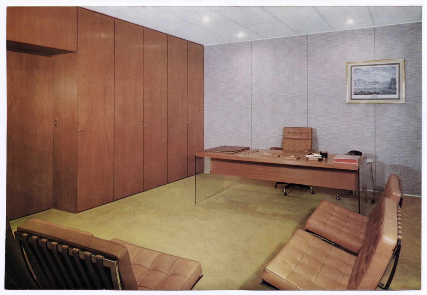 Public commission for the office of the Director, maritime station of Le Havre, c.1964