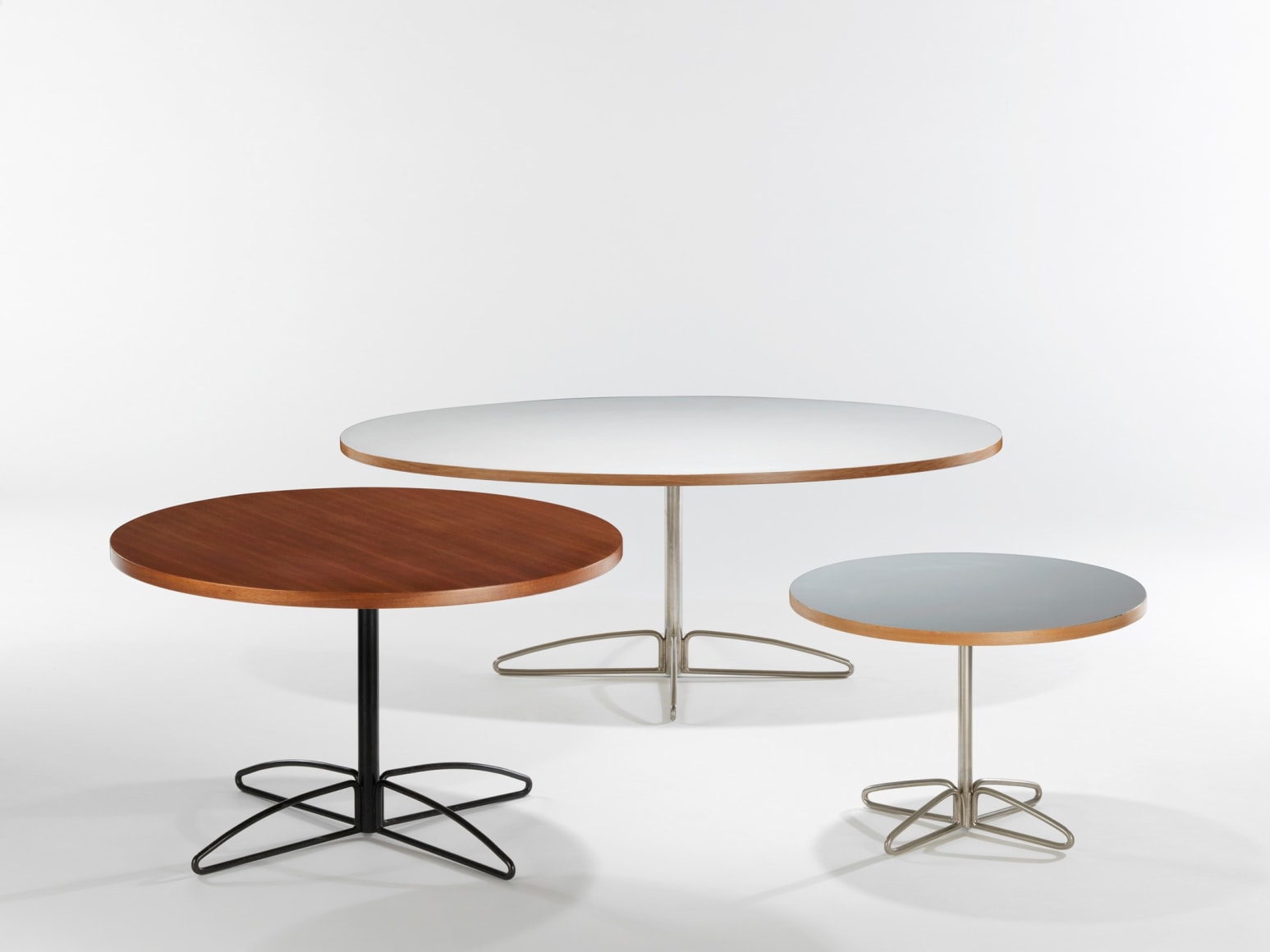 Gueridon, c. 1960; Oval Table, c. 1960; Gueridon, 1960